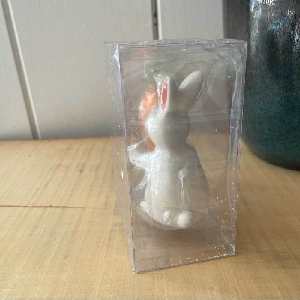 LAST CHANCE Cute Bunny Carrot Salt Pepper Shakers Stacking Kitchen Dining Decor - Picture 8 of 10
